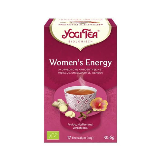 Yogi Tea Women’s Energy biologische kruidenthee voor natuurlijke vitaliteit