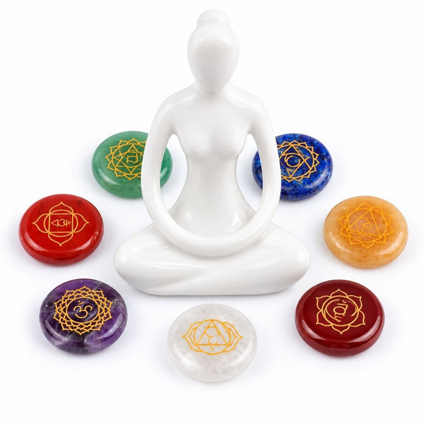 Natuurlijke edelstenen voor de zeven chakra’s