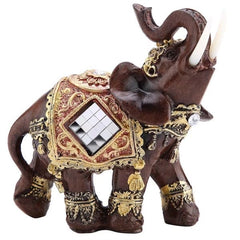 Handgemaakt olifant beeldje met feng shui betekenis
