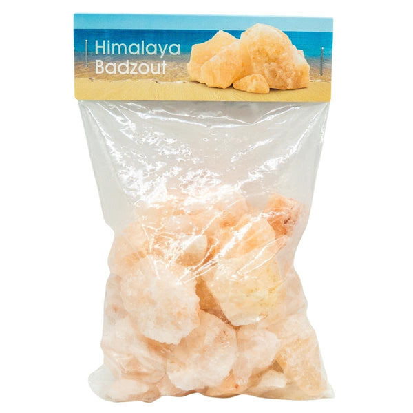 Himalaya badzout van natuurlijke zoutsteen voor ontspannend bad