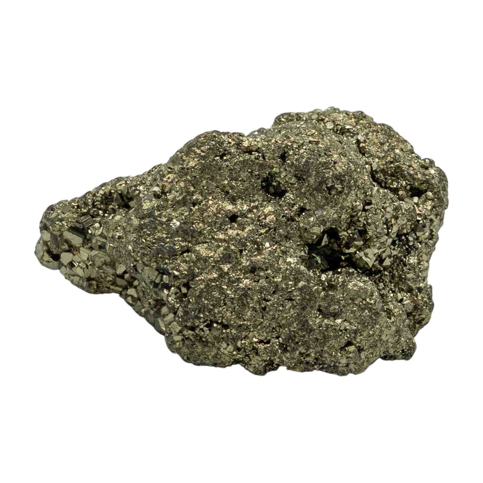 Pyriet half-edelsteen met natuurlijke goudkleurige glans