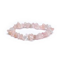 Rozenkwarts edelsteen armband voor liefde en harmonie