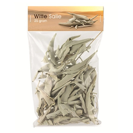 Zakje met 25 gram witte salie om je huis te reinigen